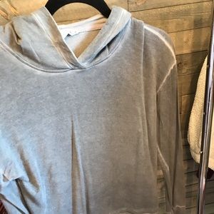 Gray hoodie size small